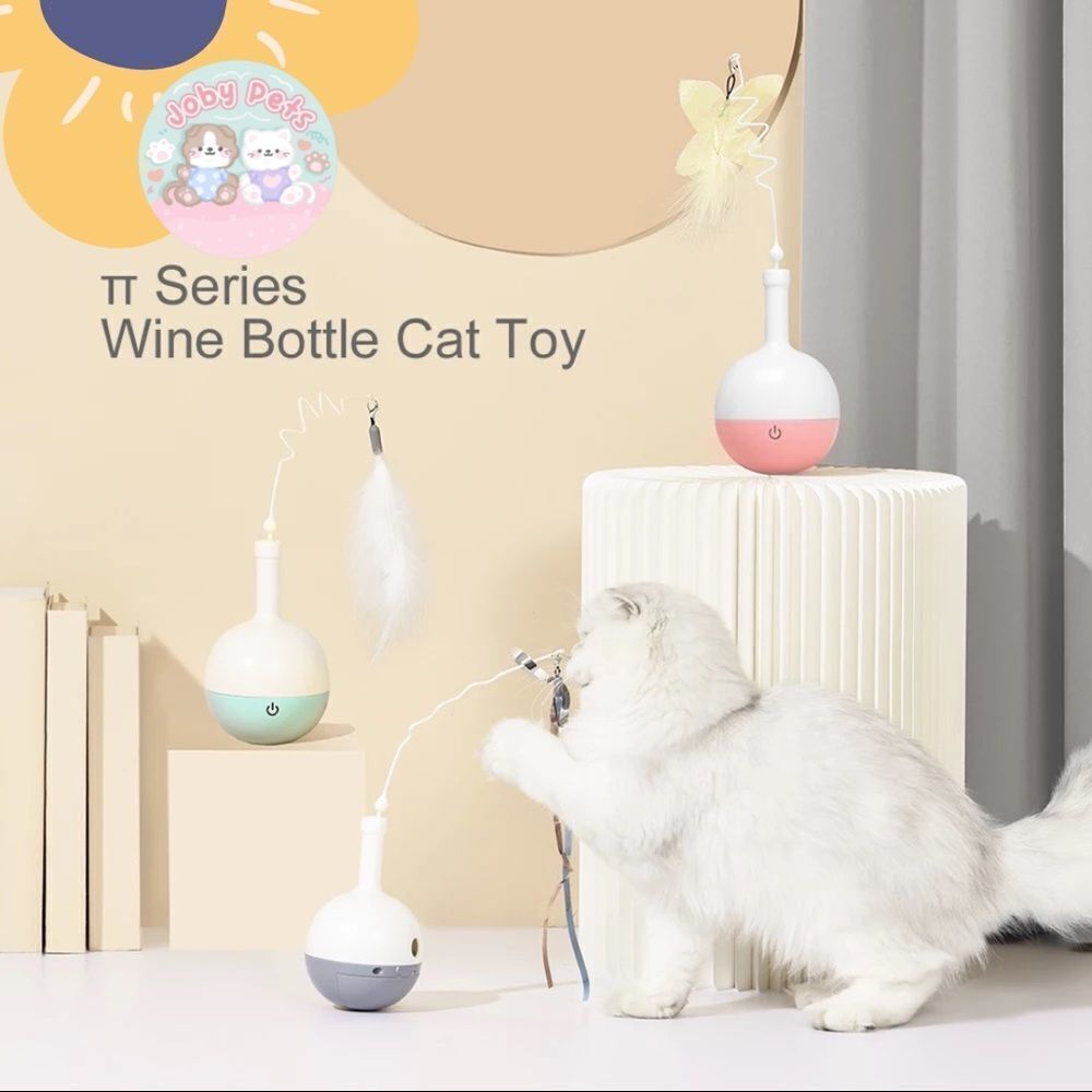 💖 NEW VERSION 💖 Wine Bottle Pet Treat Bowl and Toys